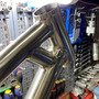 Cadre VTT de Descente DH Titane/acier pour boite de vitesse fabriqué en (...)