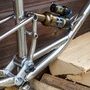 Cadre VTT Enduro Stainless Steel - Inox - finition polie - Reynolds 921 (...)