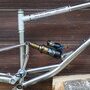 Cadre VTT Enduro Stainless Steel - Inox - finition polie - Reynolds 921 (...)