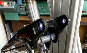 Prototype sur base Scott Gambler : arrière d'origine en carbone, (…)