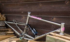 Cadre VTT Enduro Stainless Steel - Inox - finition polie - Reynolds 921 (…)