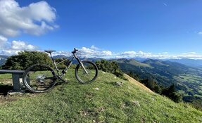 Prototype cadre VTT All Mountain - Trail - triangle avant Titane triangle (…)