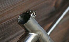 Cadre Enduro High Pivot Titane/Crmo fabriqué en France