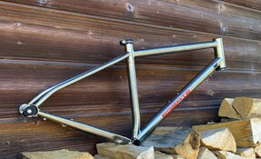 Cadre gravel titane fabriqué en France