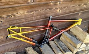 Cadre VTT tout suspendu "Trail bike" 100 à 115mm de débattement - (…)