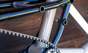 Cadre VTT Enduro pour boite de vitesse - en acier - fabriqué en France