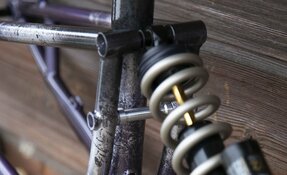 Cadre Enduro 160mm en acier sur mesure fabriqué en France