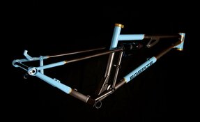 Cadre VTT acier tout suspendu Enduro "lite" - all mountain - 150mm (…)