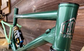 Cadre EGERIE enduro tout suspendu en acier fabriqué en France