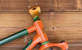 Cadre et fourche FATBIKE - BIG FAT - peinture perso intégrale