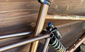 Cadre ENDURO HIGH PIVOT fabriqué en France - acier Reynolds 853 et 631