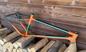 Cadre FATBIKE - BIG FAT - en acier sur mesure fabriqué en France