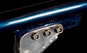 Cadre VTT enduro sur mesure en acier fabriqué en France