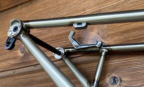 cadre VTT tubes Reynolds 853 fabriqué en France