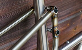 Cadre Enduro 160mm Titane/Crmo fabriqué en France
