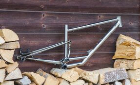 Cadre Enduro 160mm Titane/Crmo fabriqué en France