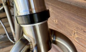 Cadre et fourche rigide Crmo sur mesure fabriqué en France