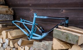 Cadre VTT Enduro en acier Reynolds et Dedacciai, sur mesure fabriqué à la (…)