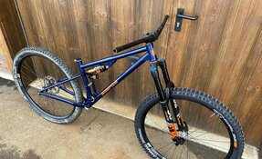 Cadre VTT enduro sur mesure en acier fabriqué en France