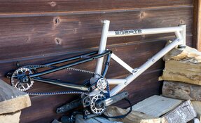 Cadre VTT Enduro pour boite de vitesse - en acier - fabriqué en France