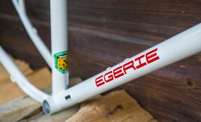 Cadre VTT en acier sur mesure fabriqué en France - hardtail endurigide enduro