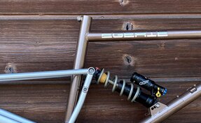 Cadre EGERIE enduro tout suspendu en acier fabriqué en France