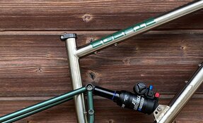 Cadre ALL MOUNTAIN ENDURO tout suspendu Titane et acier fabriqué en France