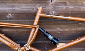 Cadre VTT all mountain - trail - 130mm - en acier fabriqué en France