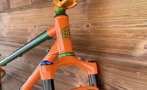 Cadre et fourche FATBIKE - BIG FAT - peinture perso intégrale
