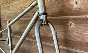 Cadre et fourche rigide Crmo sur mesure fabriqué en France