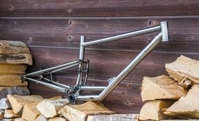 Cadre Enduro 160mm Titane/Crmo fabriqué en France