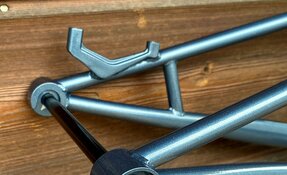 Cadre EGERIE enduro tout suspendu en acier fabriqué en France