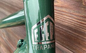 Cadre EGERIE enduro tout suspendu en acier fabriqué en France avec fourche (…)