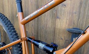 VTT 29 pouces all mountain - trail - 130mm - en acier fabriqué en France