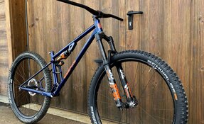 Cadre VTT enduro sur mesure en acier fabriqué en France