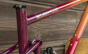 Cadre Enduro 160mm pour boite de vitesse, en acier, fabriqué en France