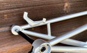 Cadre EGERIE enduro tout suspendu en acier fabriqué en France