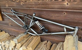 Cadre Descente DH acier fabriqué en France - Downhill frame