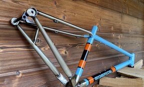 cadre VTT tubes Reynolds 853 fabriqué en France