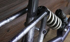 Cadre Enduro 160mm en acier sur mesure fabriqué en France