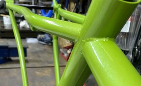 Cadre VTT en acier sur mesure fabriqué en France - hardtail endurigide enduro