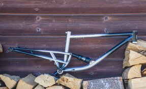 Cadre VTT tout suspendu All Mountain 32" en acier fabriqué en France