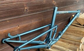 Cadre VTT all mountain 650B 27.5 - 140mm - en acier fabriqué en France