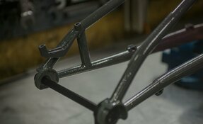 Cadre VTT Enduro en acier Reynolds 631, sur mesure fabriqué à la main en France