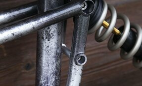 Cadre Enduro 160mm en acier sur mesure fabriqué en France