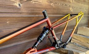 Cadre VTT tout suspendu "Trail bike" 100 à 115mm de débattement - (…)
