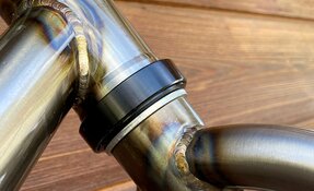 Cadre et fourche rigide Crmo sur mesure fabriqué en France