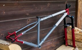 Cadre VTT en acier sur mesure fabriqué en France - hardtail endurigide All (…)