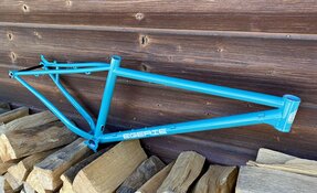 Cadre VTT en acier sur mesure fabriqué en France - hardtail endurigide enduro