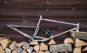 Cadre VTT Enduro Stainless Steel - Inox - finition polie - Reynolds 921 (…)